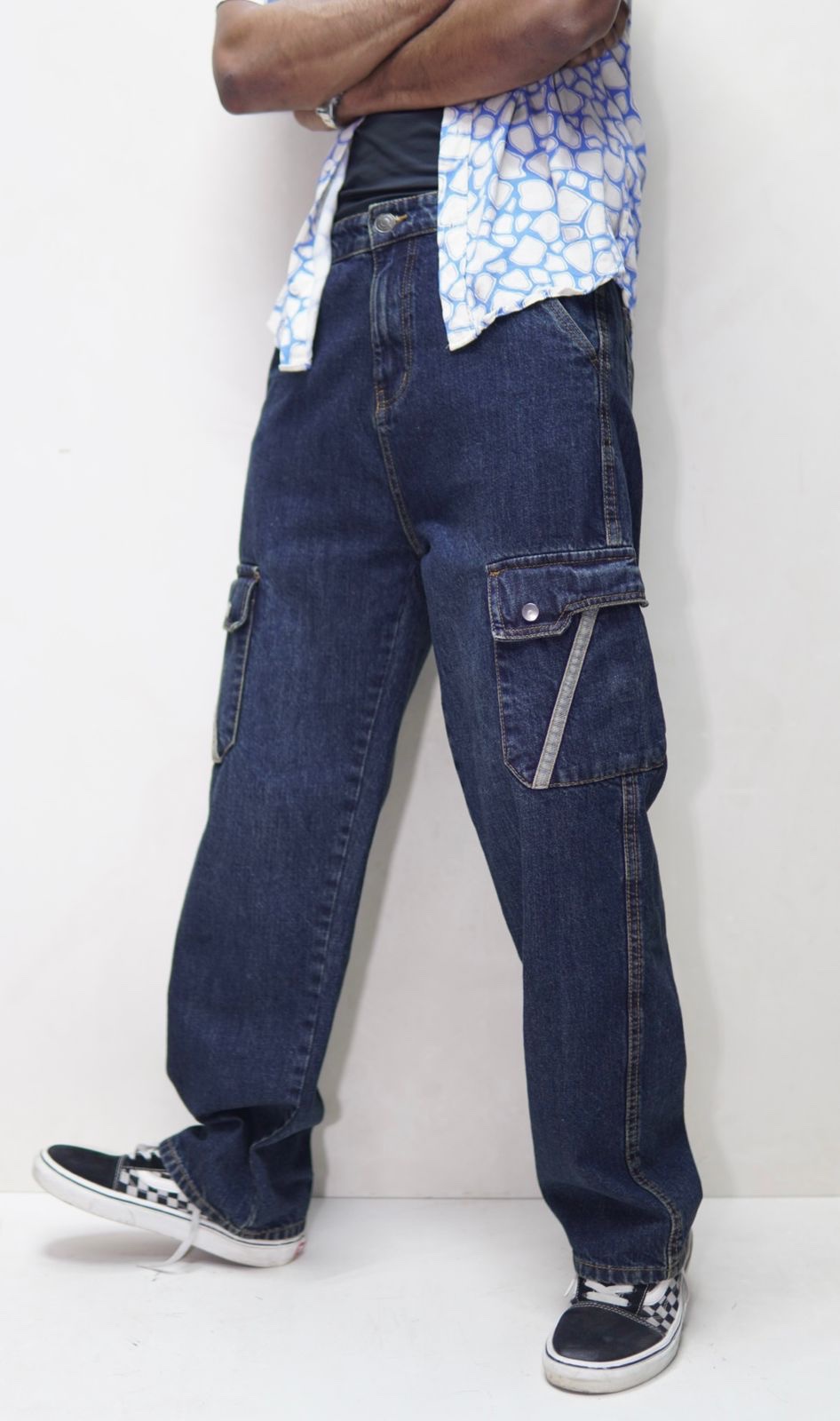 LIMITED Denim Cargo PANT Fit for Comfort - Image 5