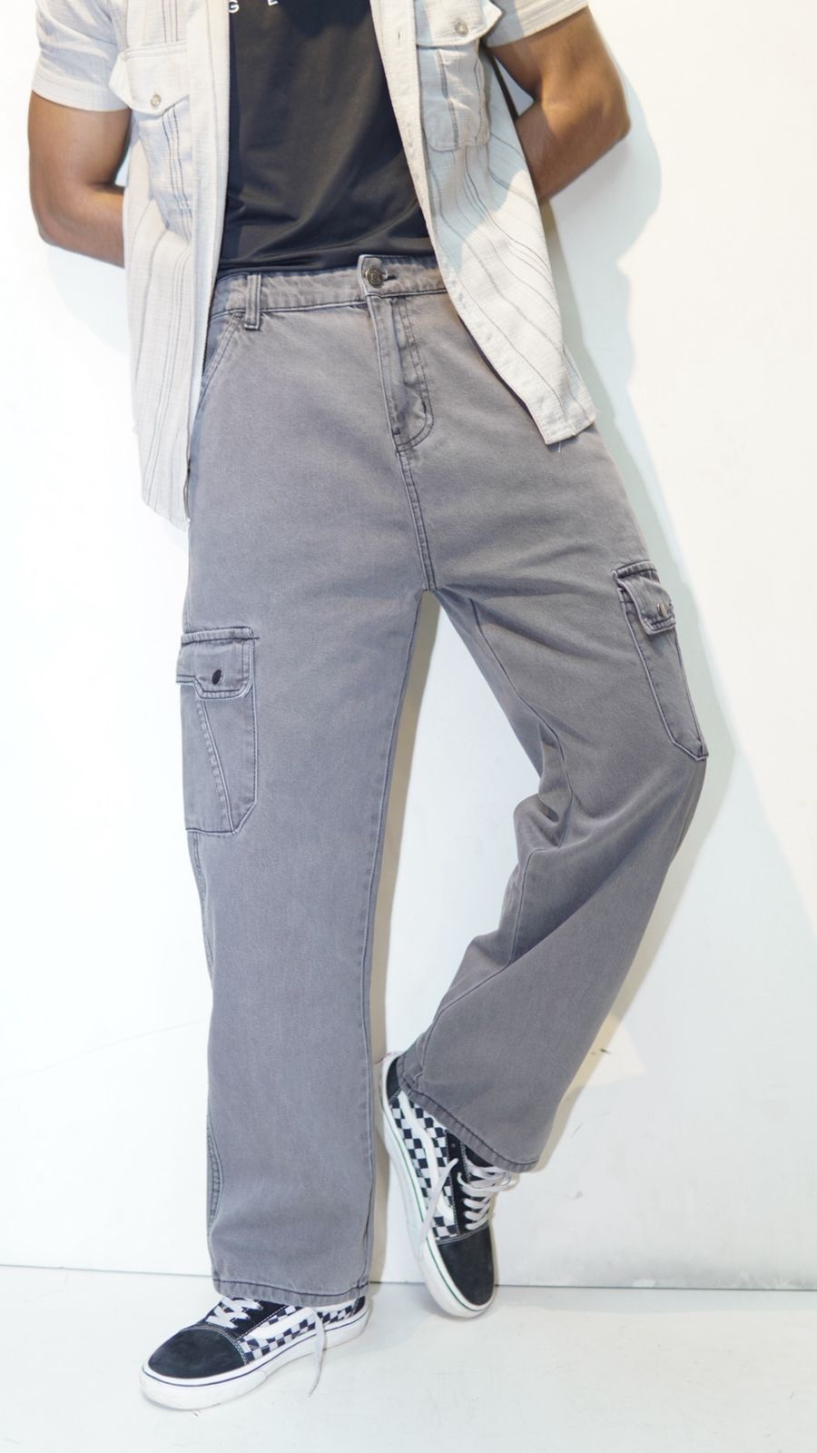 LIMITED Denim Cargo PANT Fit for Comfort - Image 5