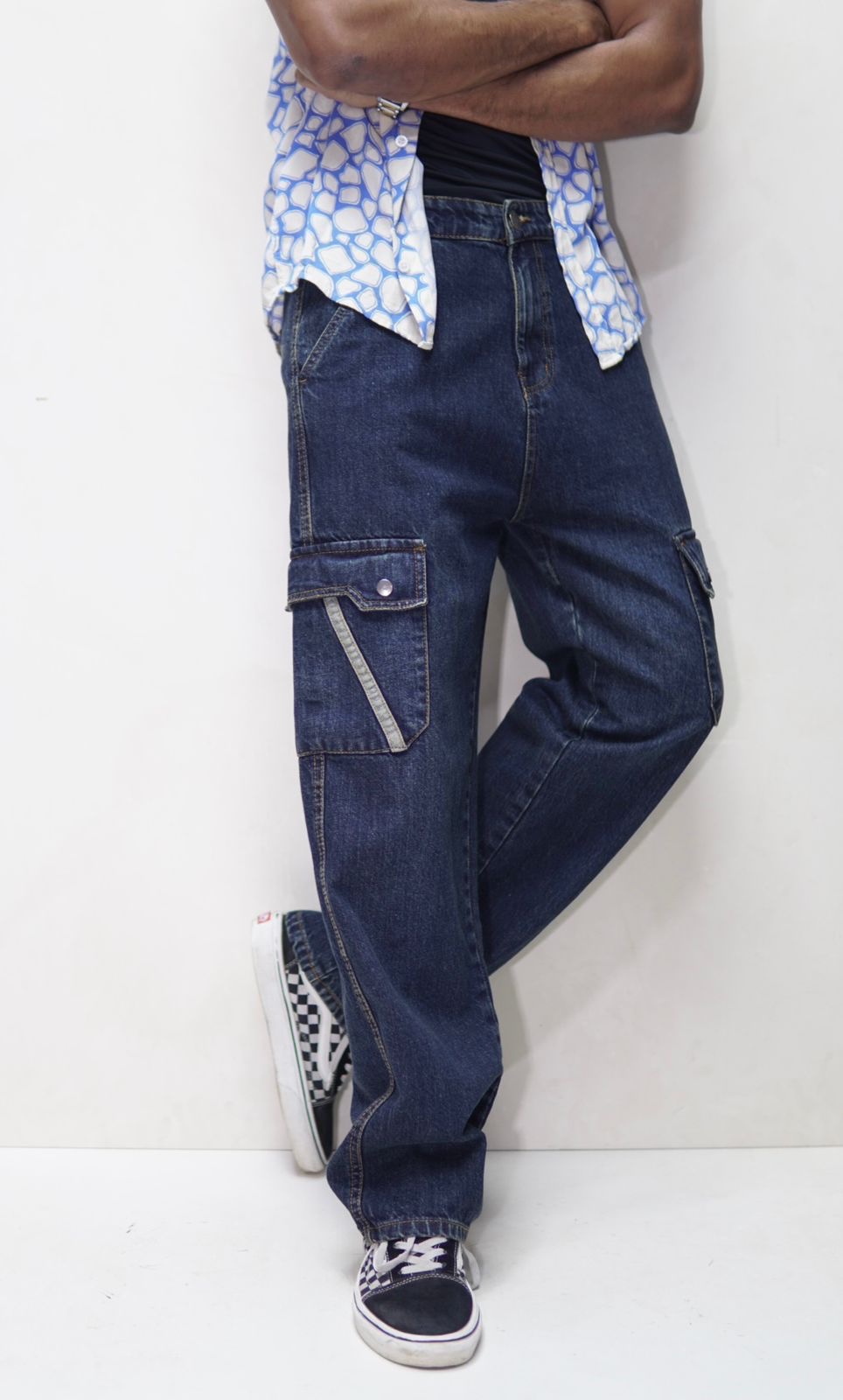 LIMITED Denim Cargo PANT Fit for Comfort - Image 2