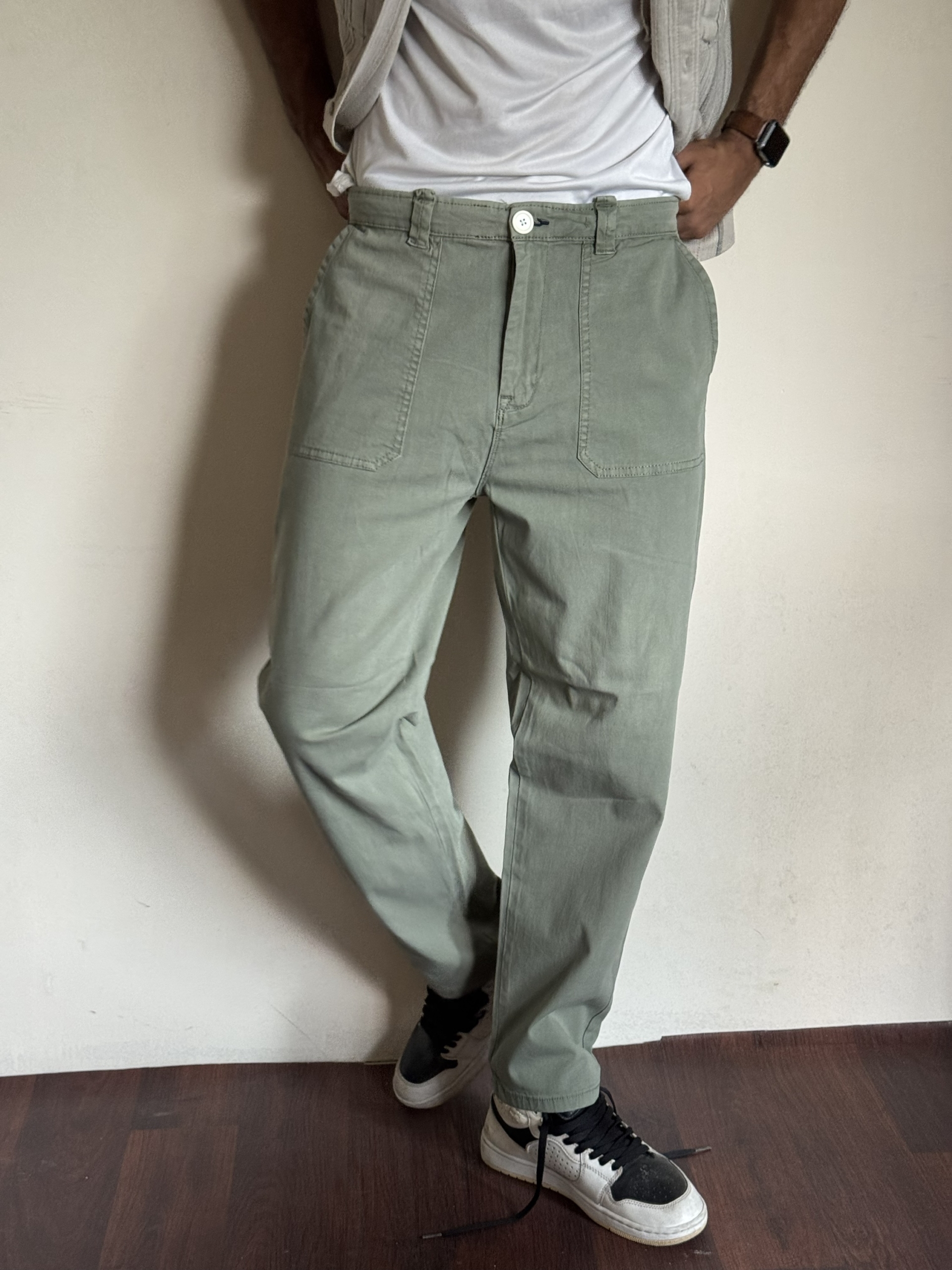 REGULAR FIT Premium 97% Cotton 3% Spandex Stretch Denim PANT - Image 3