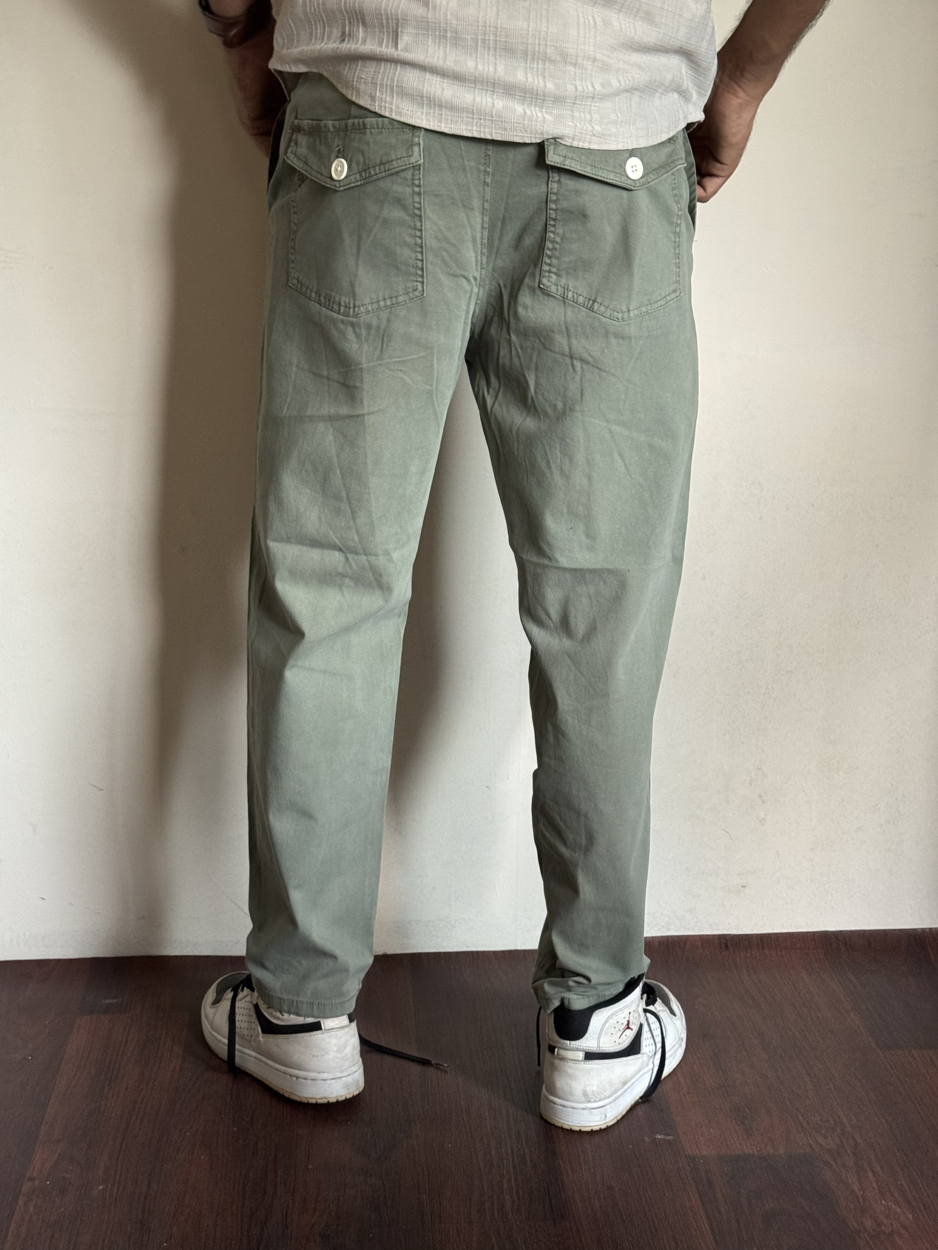 REGULAR FIT Premium 97% Cotton 3% Spandex Stretch Denim PANT - Image 4