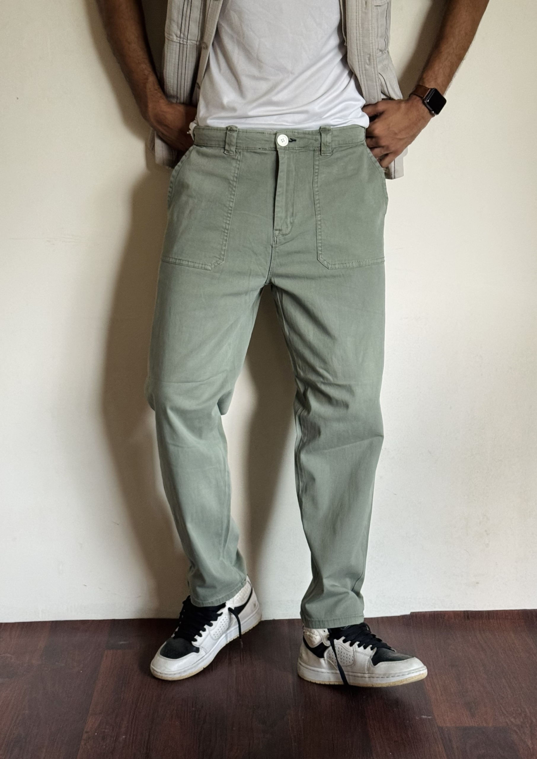 REGULAR FIT Premium 97% Cotton 3% Spandex Stretch Denim PANT
