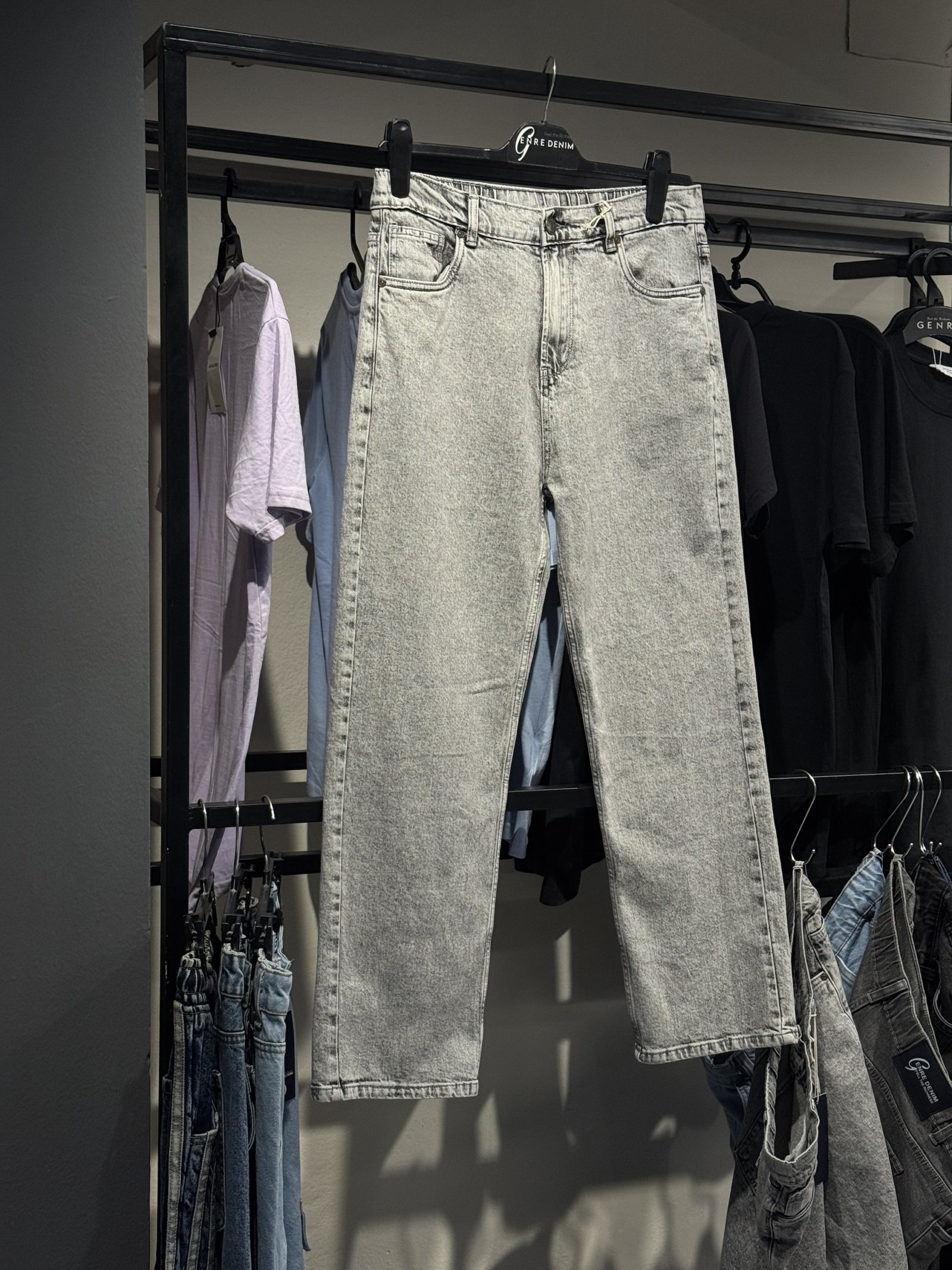 Premium 97% Cotton 3% Spandex Straight Cut Denim PANT Fit Exploring - Image 4